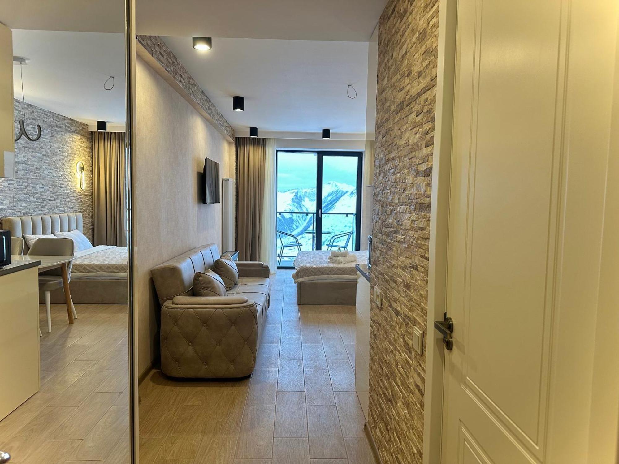 Апартаменты New Gudauri, Sunny Studio, Four Seasons, F3 *
